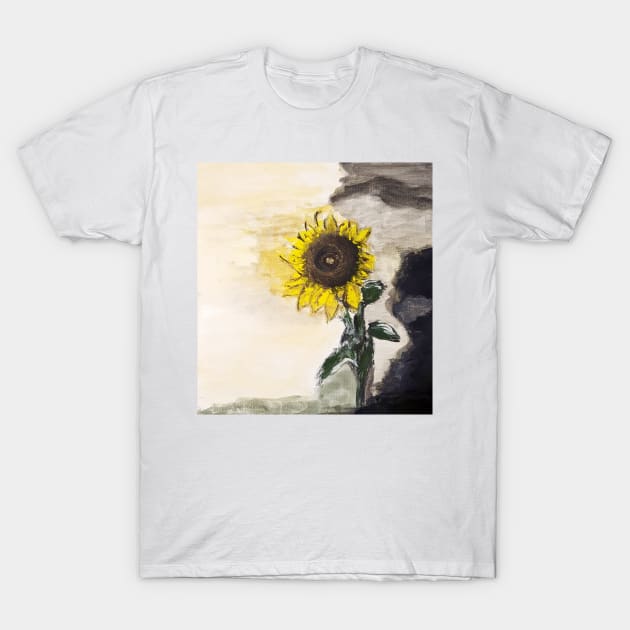 She liked sunflowers T-Shirt by Goftmans